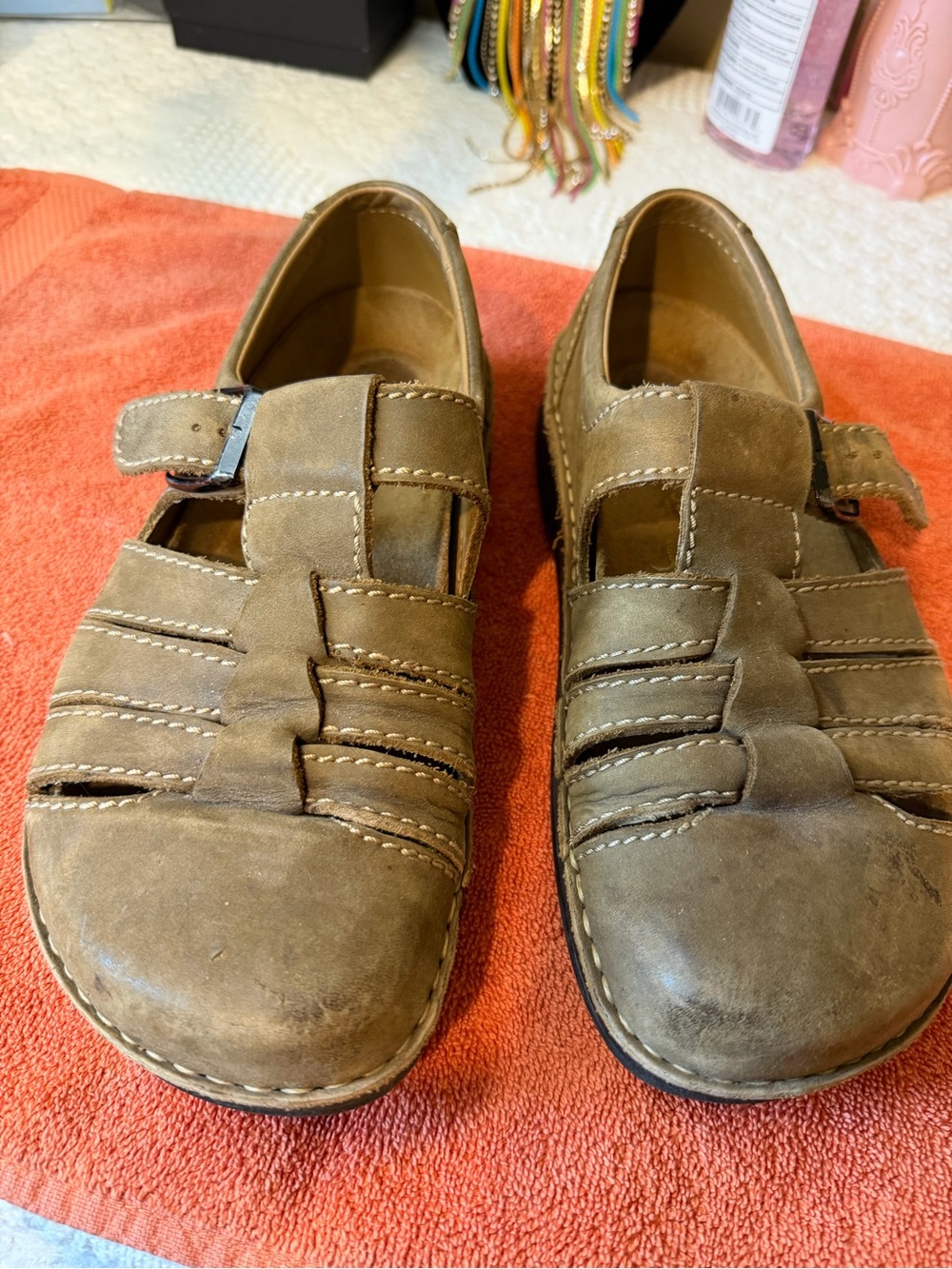 Berkinstock  Leather Sandals